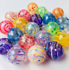 ヨーヨーピアス イヤリング 片耳販売 ヨーヨー レジン アクセサリー 花 夏祭り