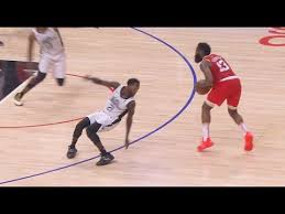 Our challenge is to come back and get better every year, and i really. What Pros Wear James Harden Crosses Up Patrick Beverley S Legs In The Adidas Harden Vol 4 Shoes What Pros Wear