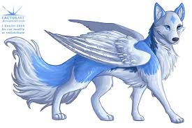 Pin By Taylor B On Other Anime Wolf Mythical Creatures Art Cute Animal Drawings