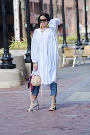 How To Wear White In Spring White Summer Dress Dress Over Jeans Happy Holi Holi Outfit Indian Dc Blogger Fashi Dress Over Jeans Dress Over Pants Fashion