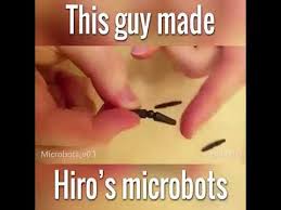 Hiro's entry after passing his microbots presentation: This Guy Made Real Life Microbots Of Hiro From Big Hero 6 Microbots Big Hero 6 Youtube