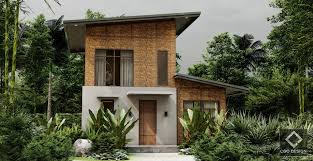 Half concrete half wood house design in philippines. Gma News On Twitter Look Can T Get Enough Of The Tiny House Bahay Kubo Check Out This Modern Amakan House