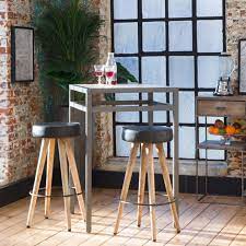 table mange debout 18 modeles pour tabouret de bar haut tabouret de bar table mange debout table manger