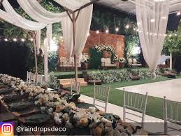 Wedding Rustic Surabaya Indonesia Raindropsdeco Weddingrusticsurabaya Rusticwedding Vendordecorsurabay Tempat Pernikahan Ide Perkawinan Acara Pernikahan