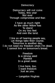 Democracy Democracy Will Not Come Today This Year Nor Ever Through Compromise And Fear I Ha Black History Month Poems Poetry Out Loud Tomorrow Is Another Day