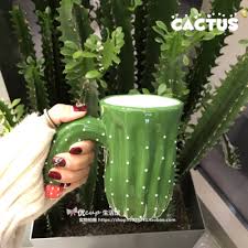可爱小清新仙人掌马克杯创意简约立体3d手工陶瓷情侣送礼物水杯子 淘宝网 mugs funny coffee mugs ceramic cups