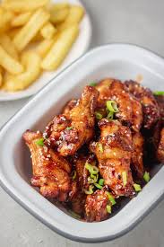 Chicken wings with honey sauce recipe. Honey Sriracha Chicken Wings Recipe The Dinner Bite