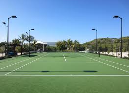Grass courts are made of grasses in different compositions depending on the tournament. Xgrass Synthetic Turf For Artificial Grass Tennis Courts