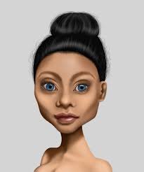 A portrait of a young attractive woman with red hair and blue eyes. Girl With Blue Eyes Mysh Zabotlivaya Illustrations Art Street