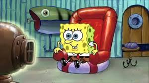 SpongeBob Watching TV 