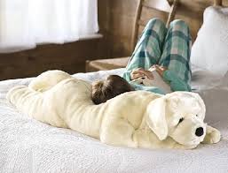 Giant Plush Dog Large Yellow Labrador Stuffed Animal Soft Body Pillow 45 Long Largeplushanimals Plush Dog Giant Plush Large Stuffed Animals