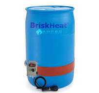 55 Gallon Plastic Drum Heater - Adjustable Thermostat | BRISK HEAT