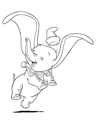 The spruce / wenjia tang take a break and have some fun with this collection of free, printable co. Dumbo The Elephant Is Happy He Can Flying Coloring Pages Bulk Color