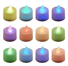 Lumabase Color Changing Led Tealights Box Of 12 80412 The Home Depot Battery Operated Tea Light Candles Led Tea Lights Led Tealight Candles