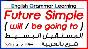 Future Simple Will And Going To تعلم اللغة الانجليزية المستقبل البسيط Youtube