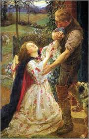 Forgiven By George Harcourt Ca 1880 The Unabashed Sentimentalism Of Harcourt S Painting Has A Charming Innocence What H Funny Art Memes Art Romantic Scenes
