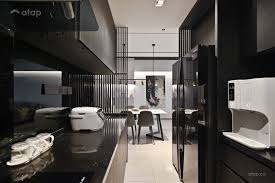 See how to achieve a cosy minimalist home with quality modern furniture, open plan layout, simple decor. Minimalistic Modern Kitchen Living Room Condominium Design Ideas Photos Malaysia Atap Co