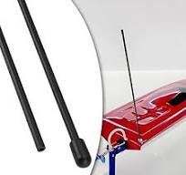Amazon.com: The Lord of the Tools 2 Sets RC Antenna Tube with Cap Universal  Silver Antenna Mount for RC Car Quadcopter FPV Drone RC Boat Aircraft ...