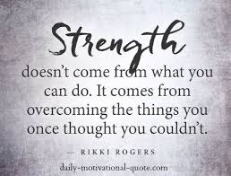 Thursday Thoughts Strength A Peaceful Diabetic