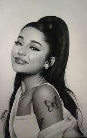 Cute Pencil Drawing Of Ariana Grande In 2021 Ariana Grande Drawings Ariana Grande Anime Ariana Grande