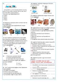 4 C Sinifi Fen Bilim Leri Calism A Kagidi Pdf Ucretsiz Indirin