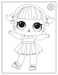 These alphabet coloring sheets will help little ones identify uppercase and lowercase versions of each letter. Lol Coloring Pages Free Doll Coloring Pages Kab
