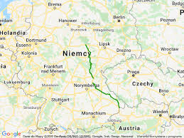 To describe the administrative division of our western neighbors; Niemcy B 85 Na Mapie Samochodowej