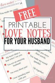 Free Printable Love Notes For Your Husband Money Saving Mom Love Notes For Him Love Notes For Husband Love Notes