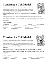 Animal and plant cells are similar in many ways, but have distinctive differences as well. 3d Cell Model Project Information