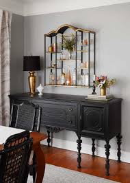 Metropolitan Color Of The Year 2019 Black Dining Room Dining Room Buffet Dining Room Colors