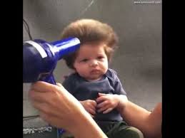 Whether you just want to dry your hair quickly before you dash out the door in the morning or you rely on it as an integral tool to achieve. Cute Baby Blow Drying His Hair Youtube