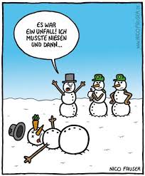 Schneemaenner Cartoon 1951865 Jpg 400 483 Mann Schneemann Unfall