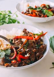 The name of this dish is pad kra pao moo krob or in english crispy pork belly with chilli & basilnot only will this impress your friends, you'll impress your. Thai Basil Beef Pad Gra Prow The Woks Of Life