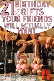 Check out our ultimate list of gifts for women in their 20's for more inspiration! 21st Birthday Gifts Your Friends Will Actually Want Savvycollegegirl