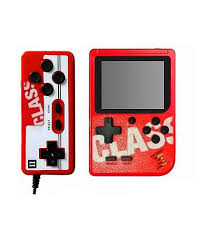 Consola de Juegos Portatil Netmak NM-CLASS 8 Bits 400 Juegos Recargable