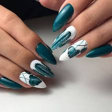 Nail Art 4951 Best Nail Art Designs Gallery Bestartnails Com Best Nail Art Designs Green Nails Almond Nails Designs