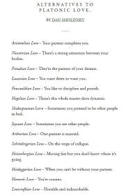 Types Of Love Softroseangel Platonic Love Words Quotes