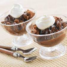 Double Chocolate Warm Pudding Cake Desserts Chocolate Pudding Cake Milk Recipes