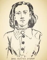 April 23, 1897. Williamston, Michigan. In a fit of rage, Martha Haney  beheads her mother-in-law and sets the centerpiece at her husband's place  setting before setting the headless corpse ablaze. Declared insane,