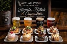 Brews, Bites, and Cupcake Flights @ Acclamation Brewing