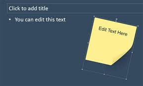 how to add custom sticky notes to powerpoint presentations