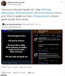 — gina carano (@ginacarano) august 2, 2020. The Mandalorian S Gina Carano Speaks Out About Social Media Backlash Over Her Conservative Tweets Daily Mail Online