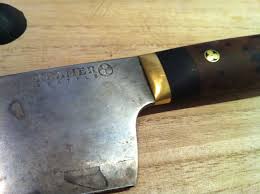 old school original bob kramer knives in the house for sharpening always a pleasure unionmarketdc sharp knife kitchen knives cool knives