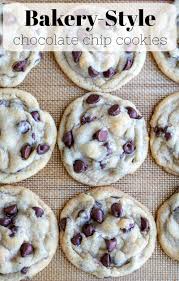 Bakery Style Chocolate Chip Cookie Recipe I Heart Eating Recipe Chocolate Chip Recipes Chocolate Cookie Recipes Easy Chocolate Chip Cookies