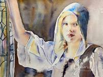Jan Guarino presents Fearless Portraits in Watercolors