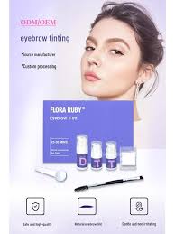 Cumpără FLORA RUBY Quick-Dry Natural Eyebrow Tint Set for Beauty Salons la  prețuri mici — livrare gratuită, recenzii cu poze reale — Joom