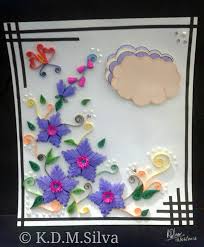 Since quilling letters can be a little difficult, here is a way to make simple quilling letters. Quilling Wikipedia