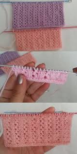 Yapilisi Oldukca Kolay Bir Ajurlu Orgu Modeli Simli Iple Yapilmaktadir Bayan Yelekleri Ve Bebek Orguleri Gibi Tum Or Orgu Ucretsiz Orgu Baby Knitting Patterns