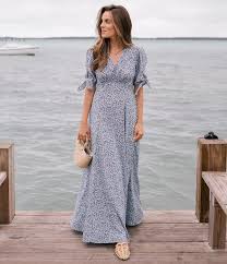 Gal Meets Glam Collection Aurora V Neck Floral Print Maxi Dress Dillard S Blue Floral Maxi Dress Maxi Dress Casual Dress Outfits