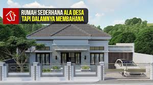 Denah rumah minimalis ukuran 10x30 meter 4 kamar tidur 1 lantai: Rumah Sederhana 1 Lantai 4 Kamar Tidur Youtube